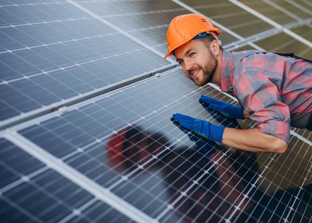 Čiščenje sončnih panelov