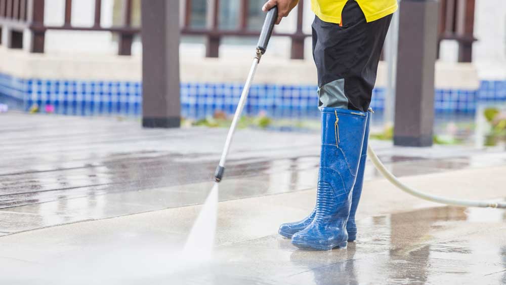 Čiščenje zunanjih površin